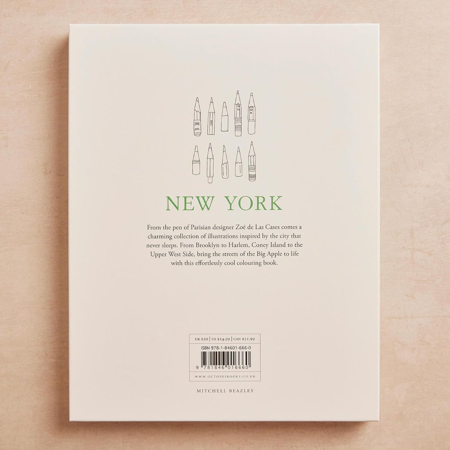Zoé de Las Cases Coloring Book - New York