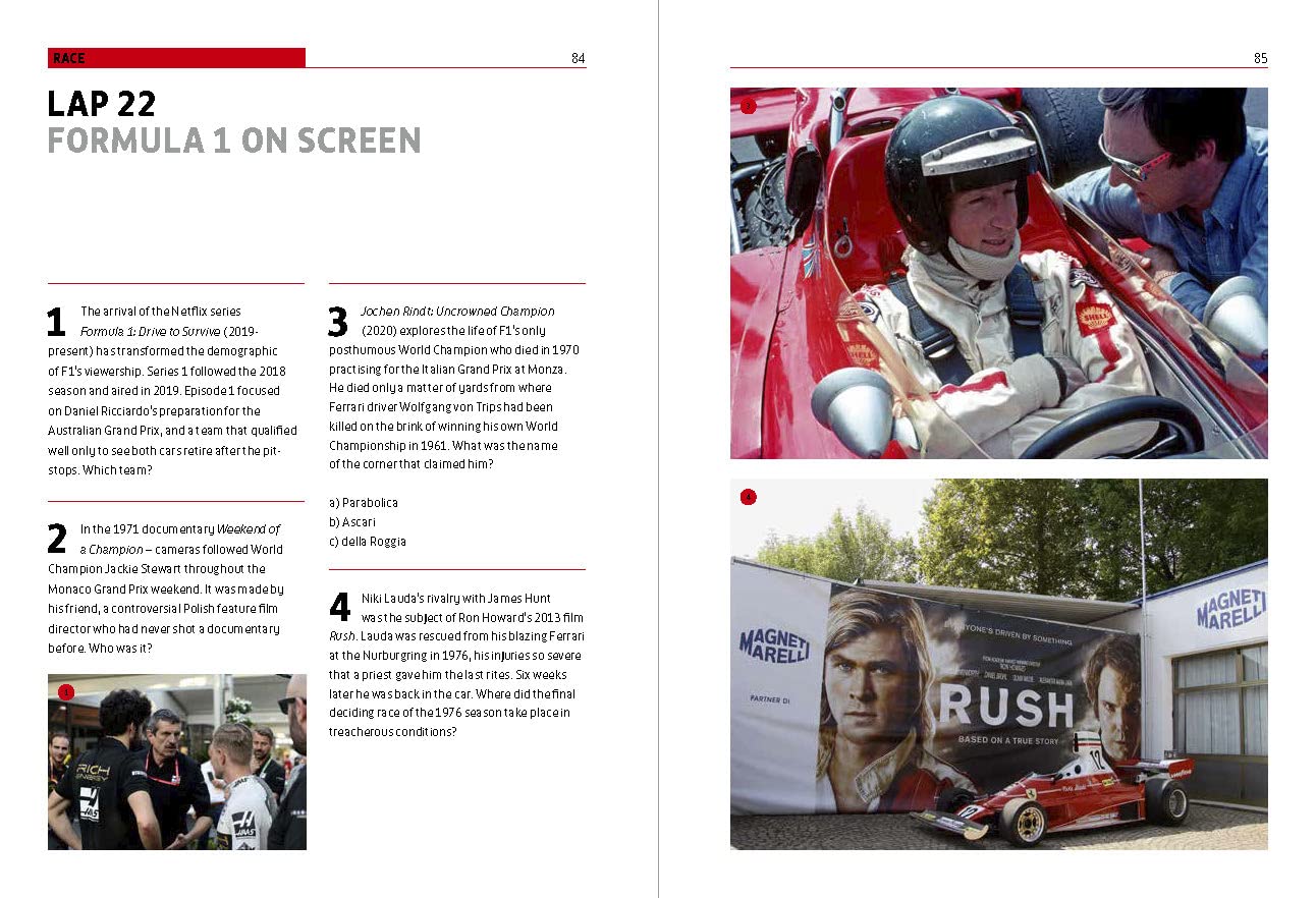 Formula One Quiz Book
