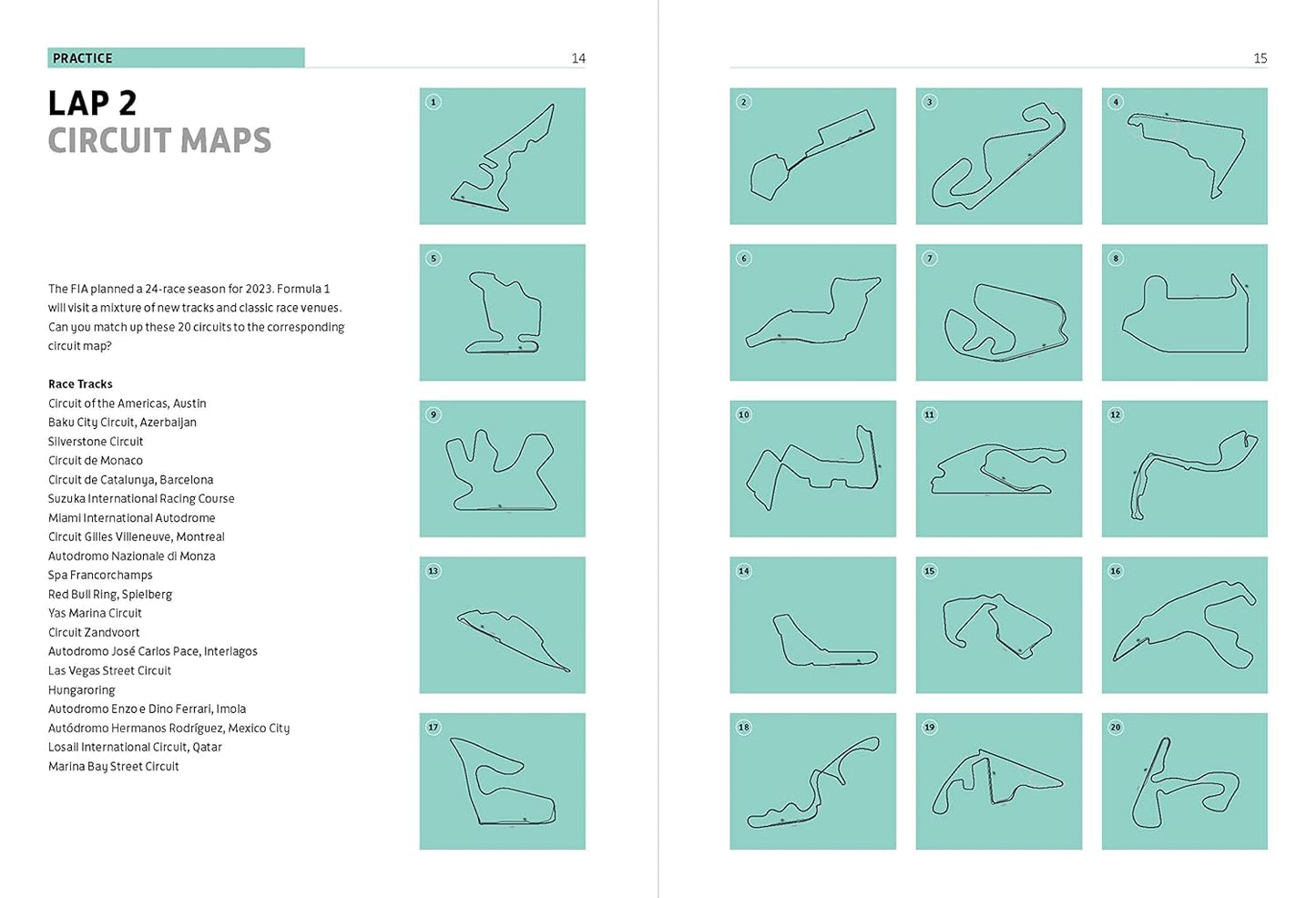 Formula One Quiz Book