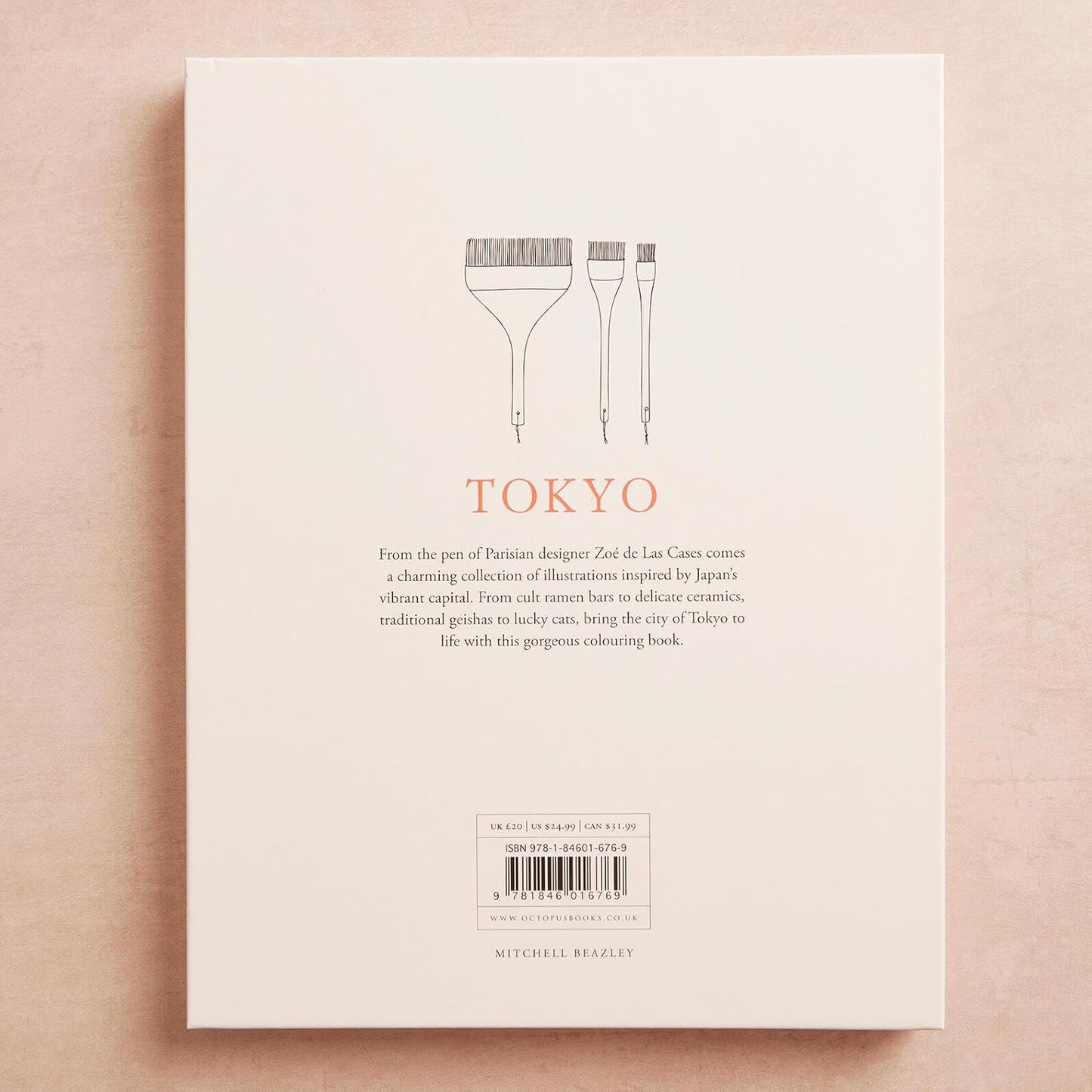 Zoé de Las Cases Coloring Book - Tokyo