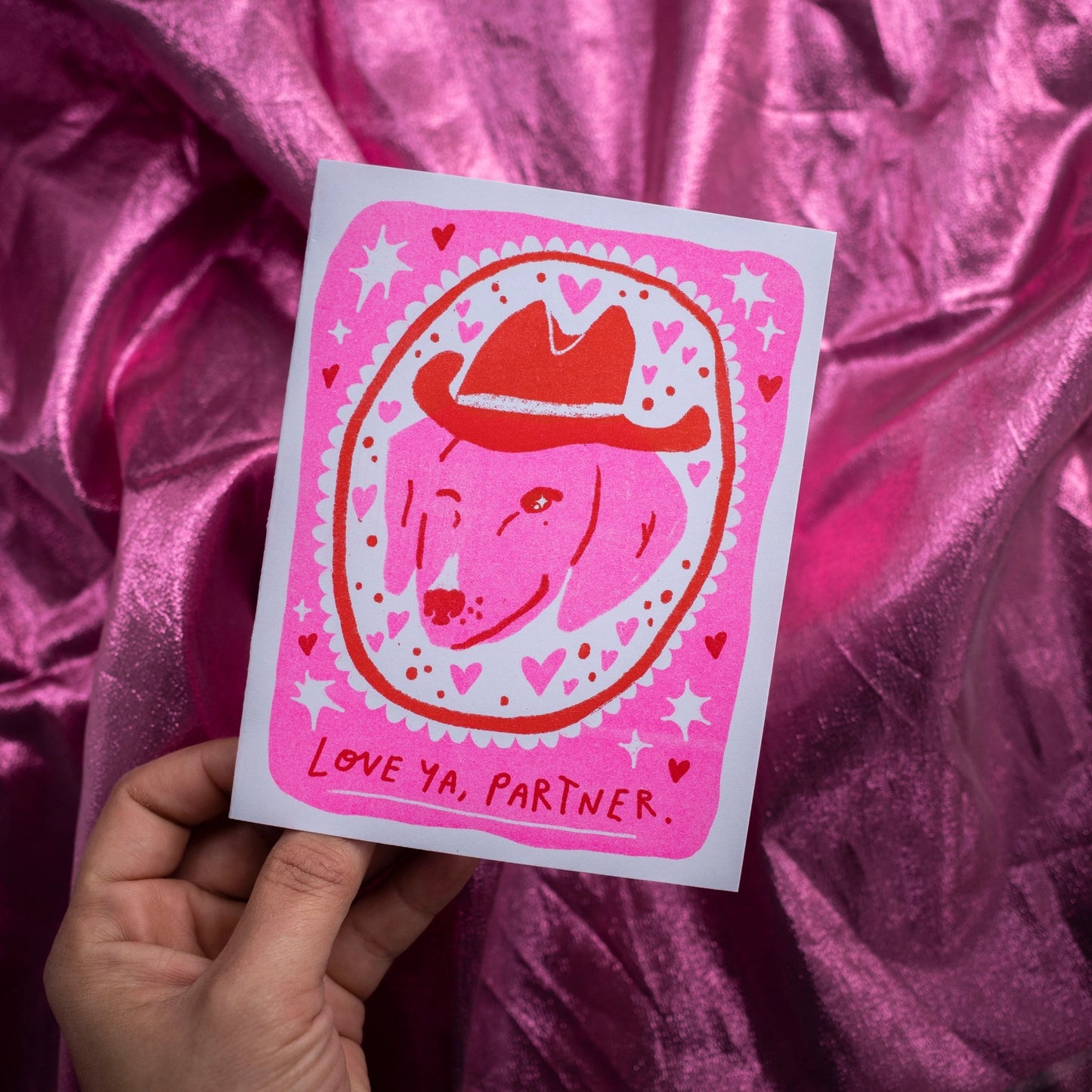 Love Ya, Partner Card