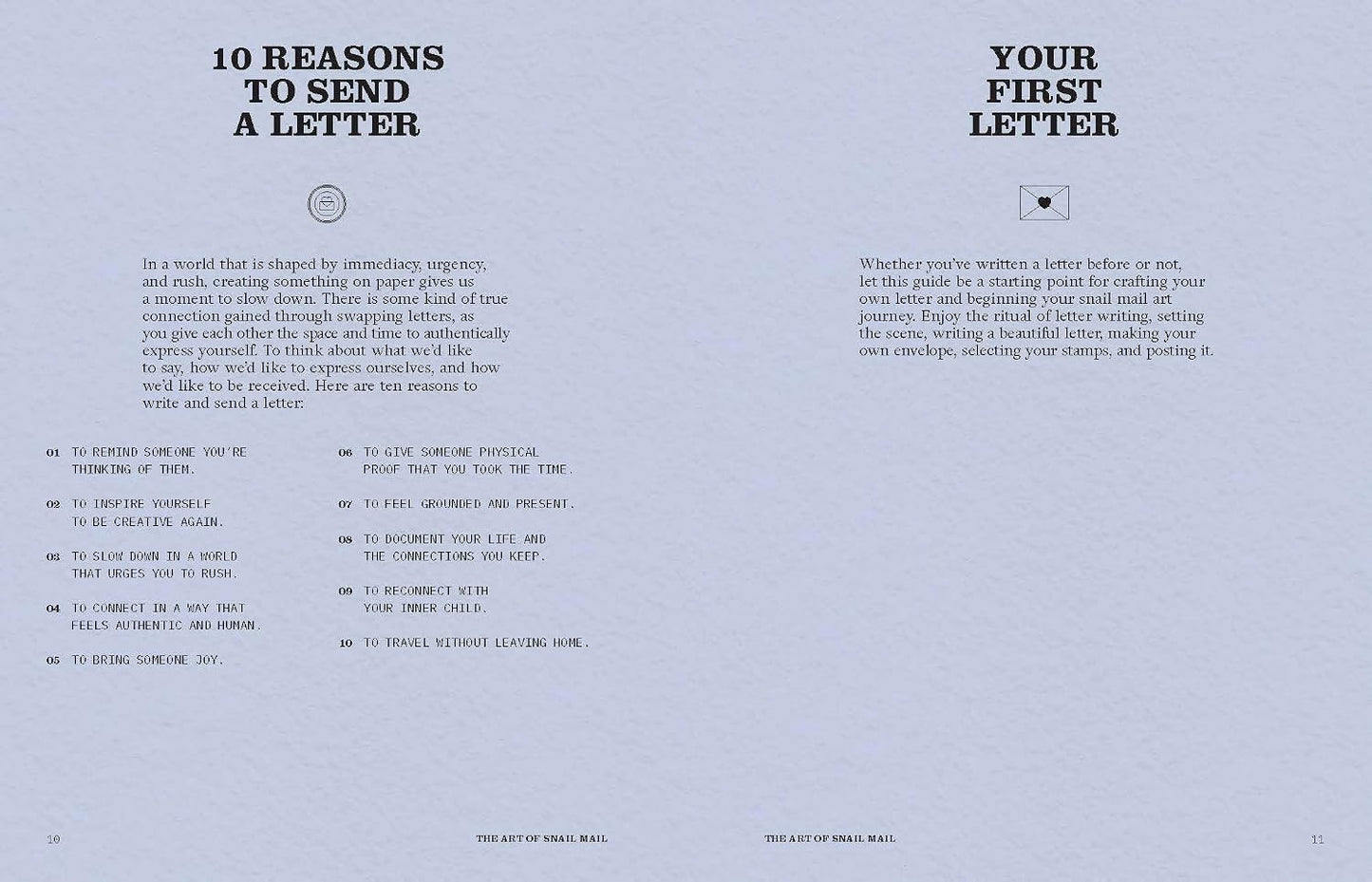 The Art of Snail Mail