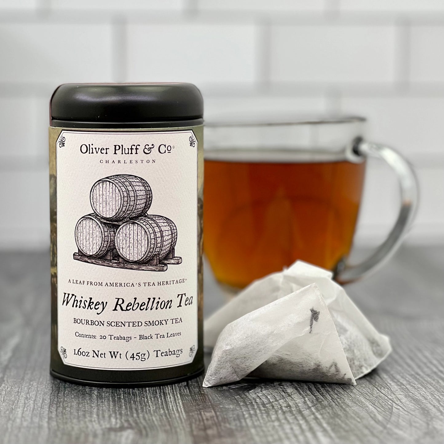 Whiskey Rebellion Tea Tin