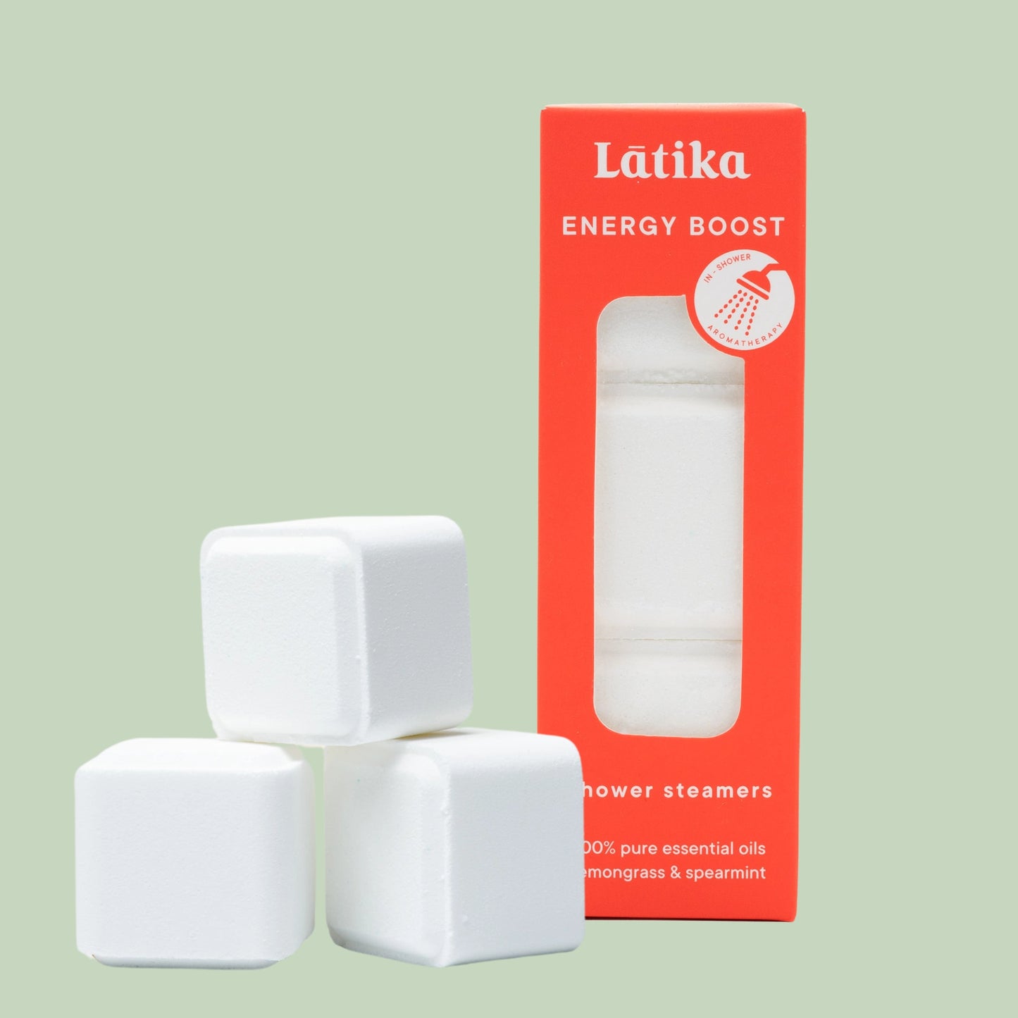 Energy Boost Shower Steamer by Latika Beauty