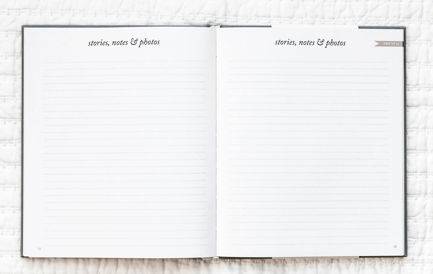 Travel Journal, Blush