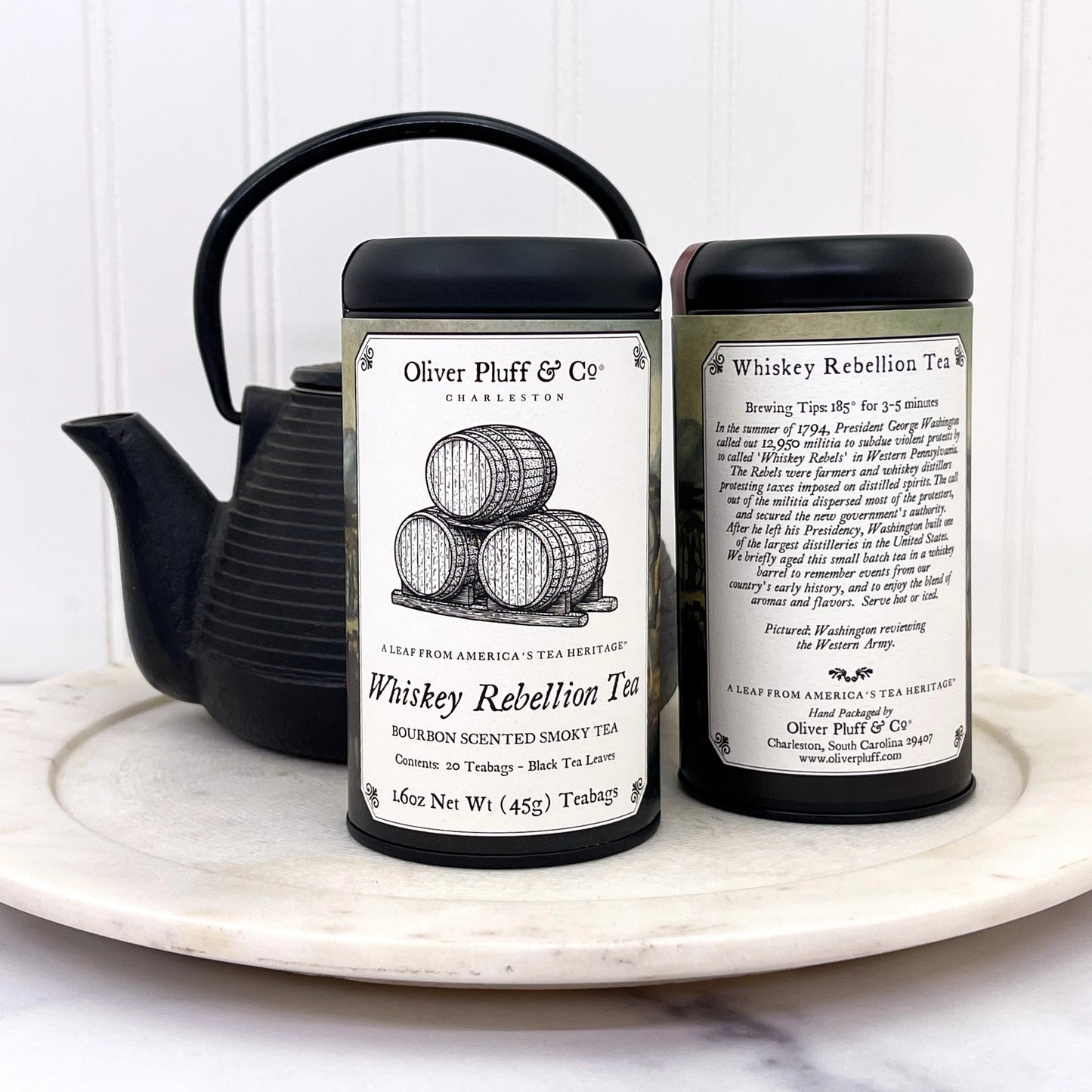Whiskey Rebellion Tea Tin