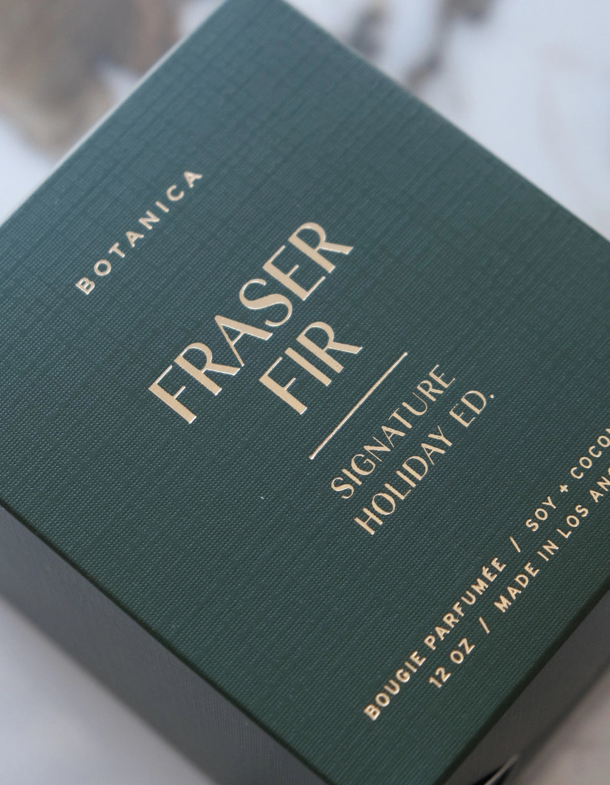 Fraser Fir Signature Holiday Candle