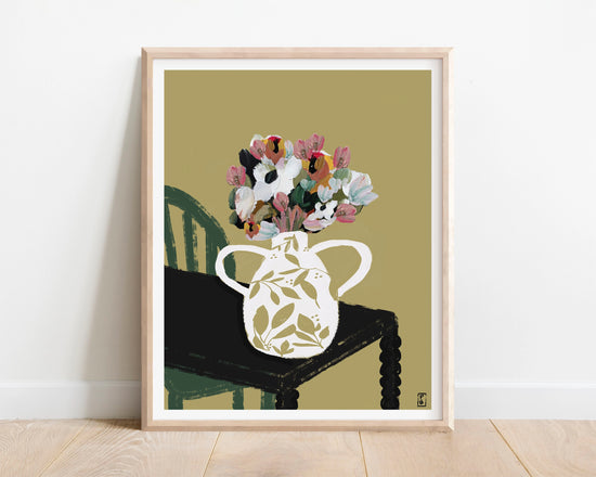 "New England Still Life" Giclée Fine Art Print by Pascale Berkowitz