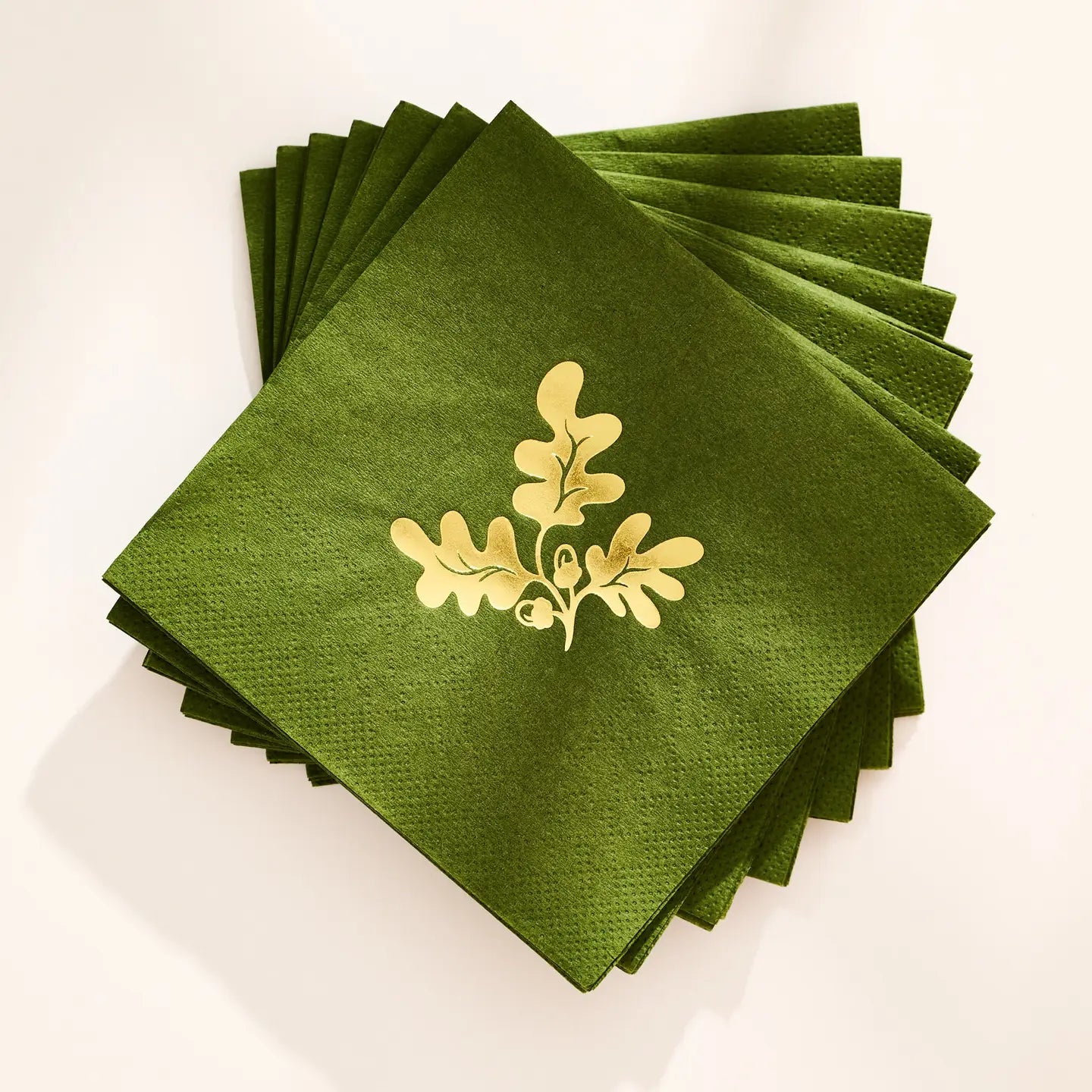 Oak Leaf & Acorn Cocktail Napkins
