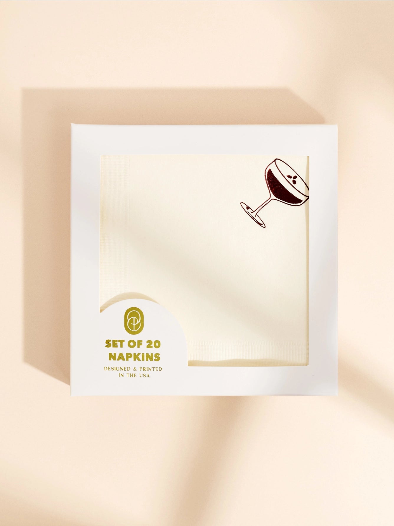 Espresso Martini Cocktail Napkins