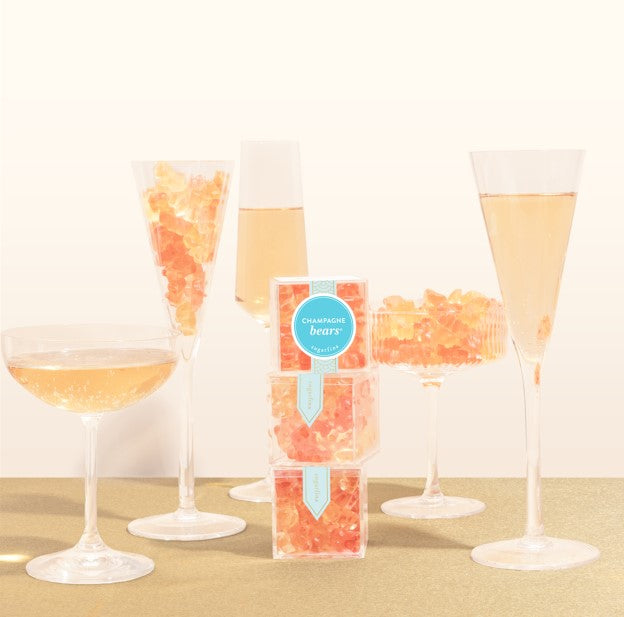Sugarfina® Champagne Bears Small Candy Cube