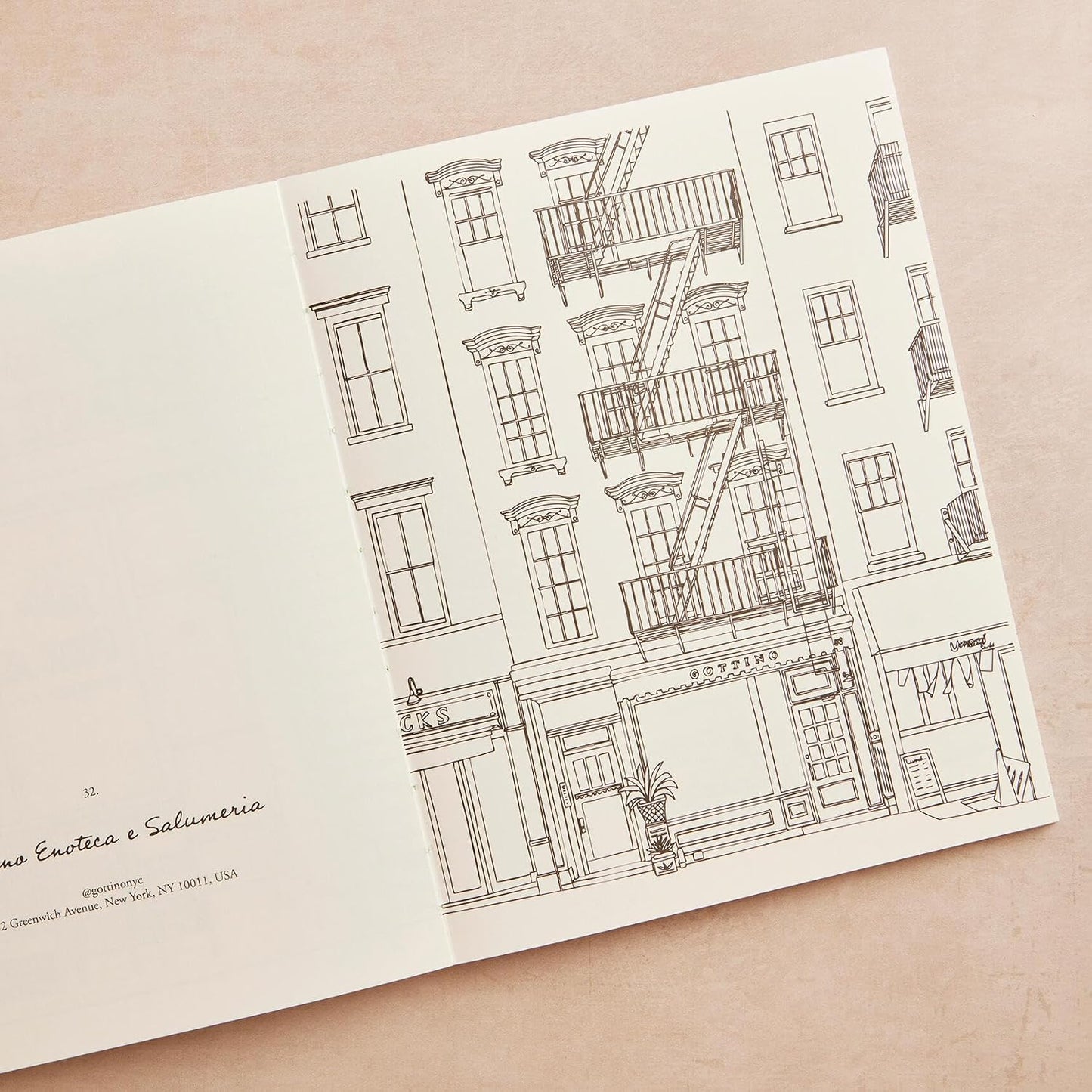Zoé de Las Cases Coloring Book - New York