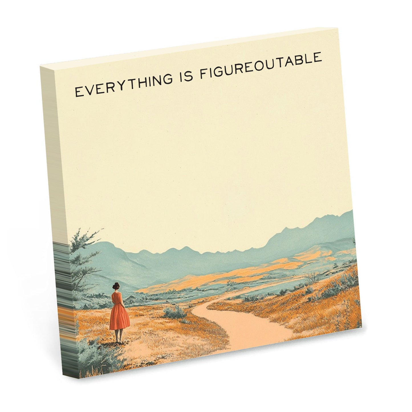 Everything Is Figureoutable Sticky Note Pad