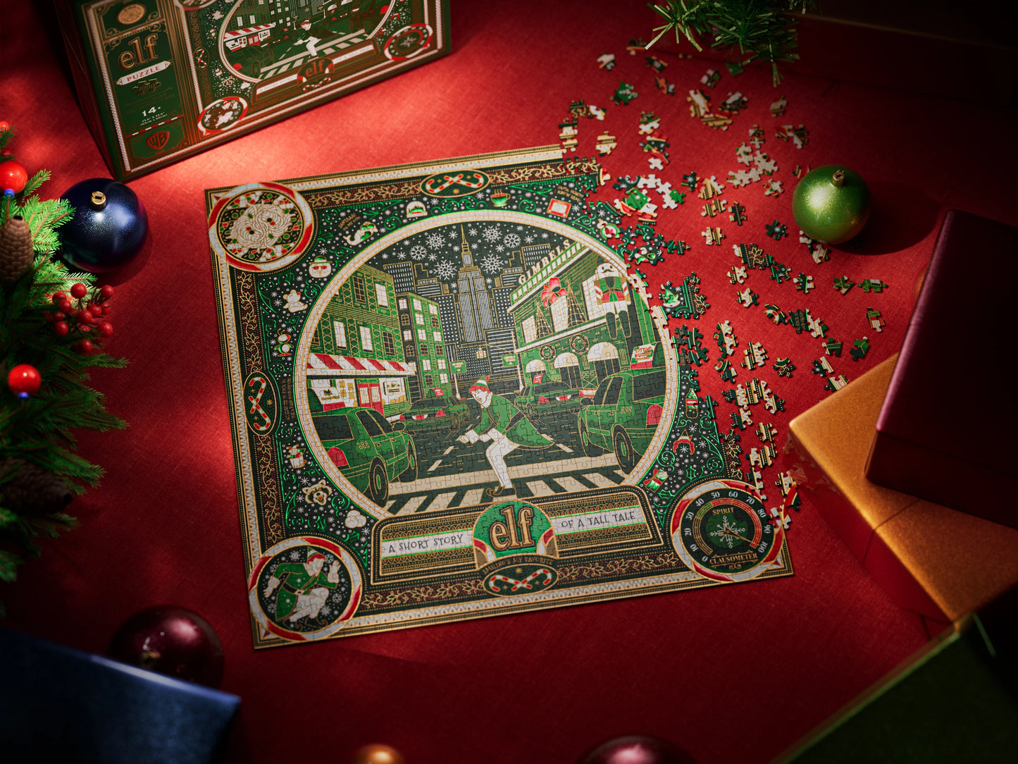 Elf Jigsaw Puzzle by theory11