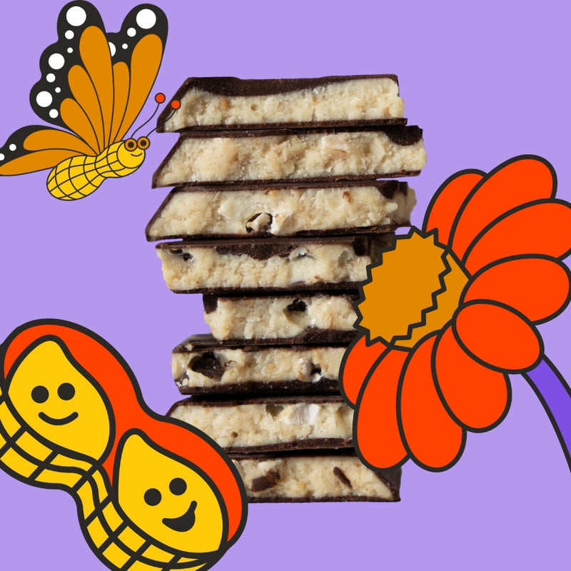 Peanut Butterfly Truffle Bar