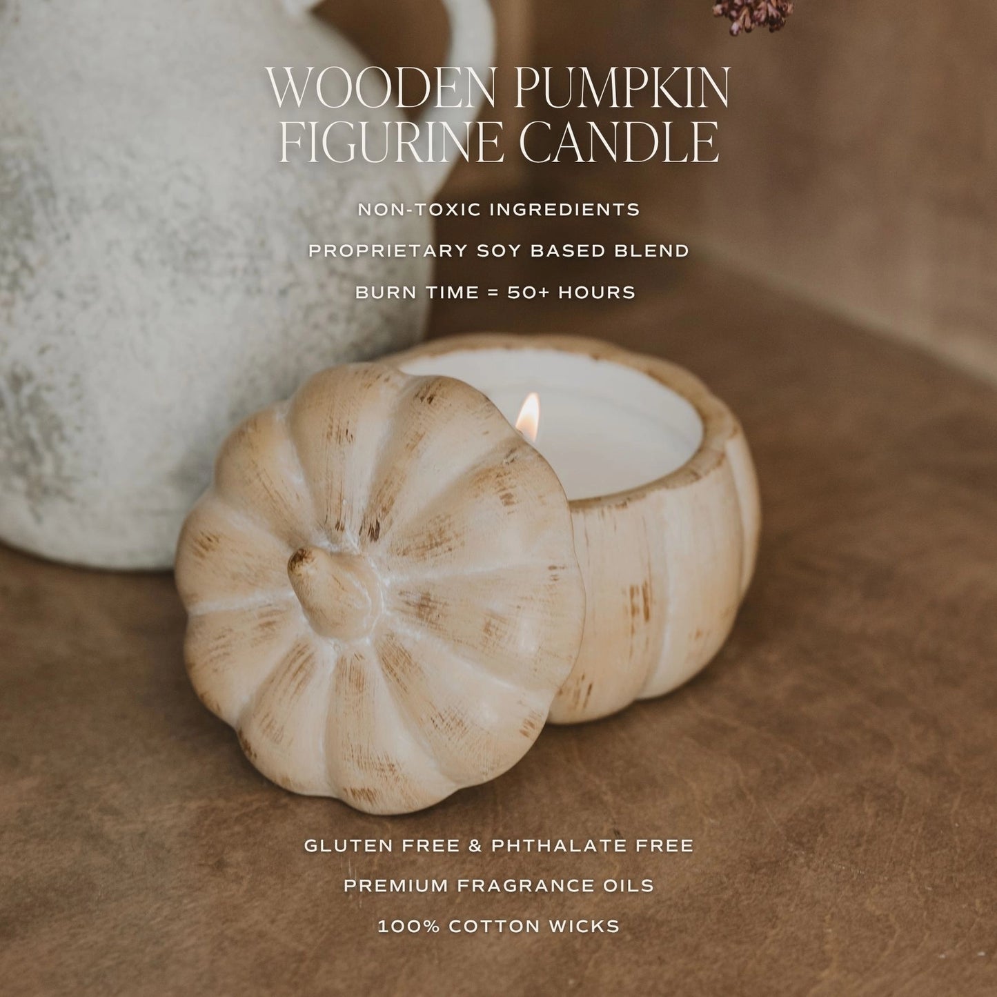 Pumpkin Spice Pumpkin Jar Candle