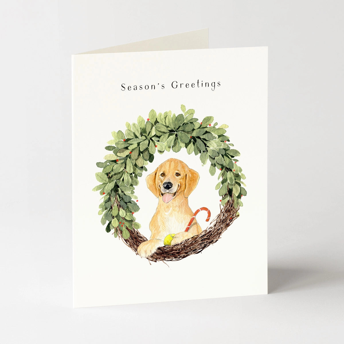 Lab Greetings Card