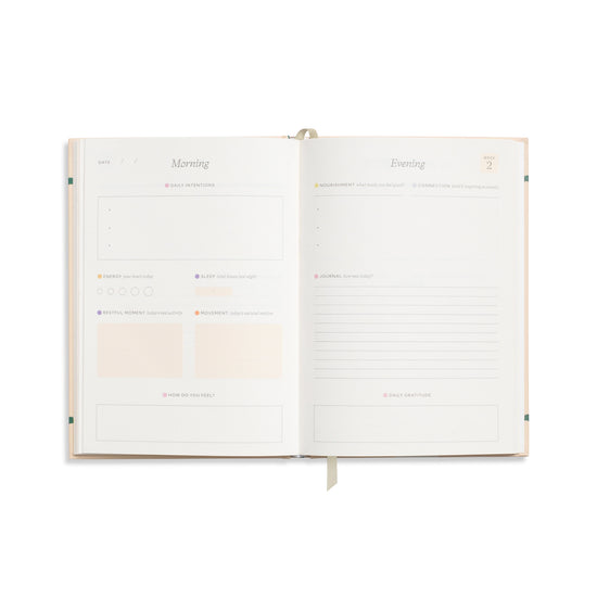 Quilted Daydream Wellness Journal by Papier