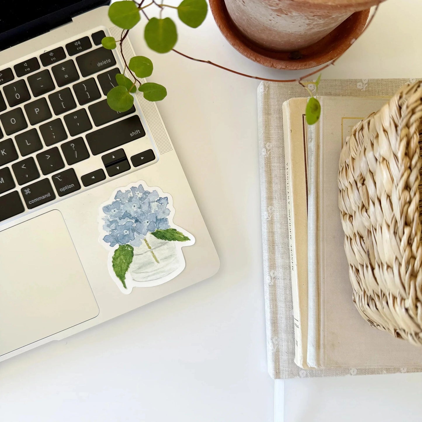 Hydrangea Vinyl Sticker