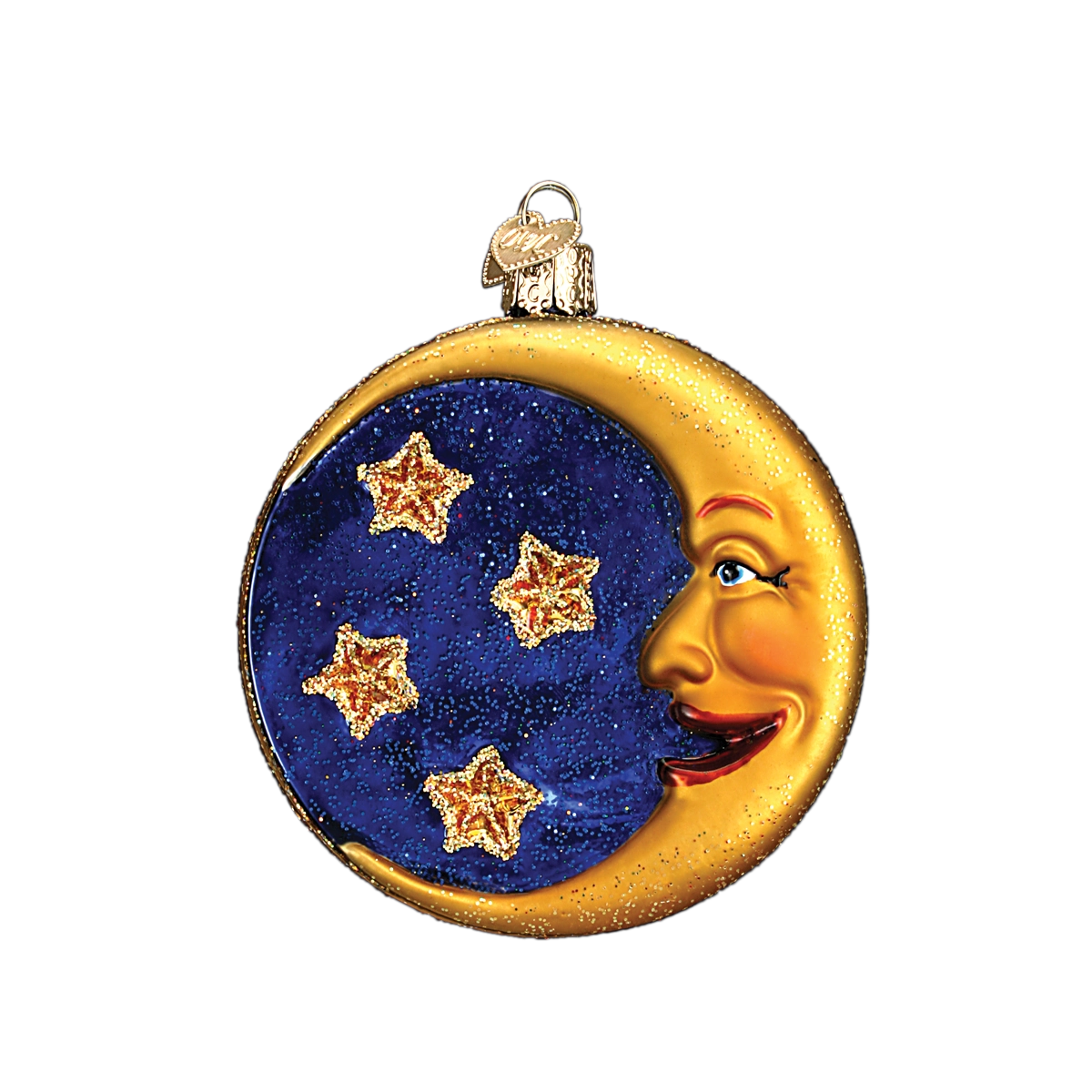 Owl in Moon Ornament