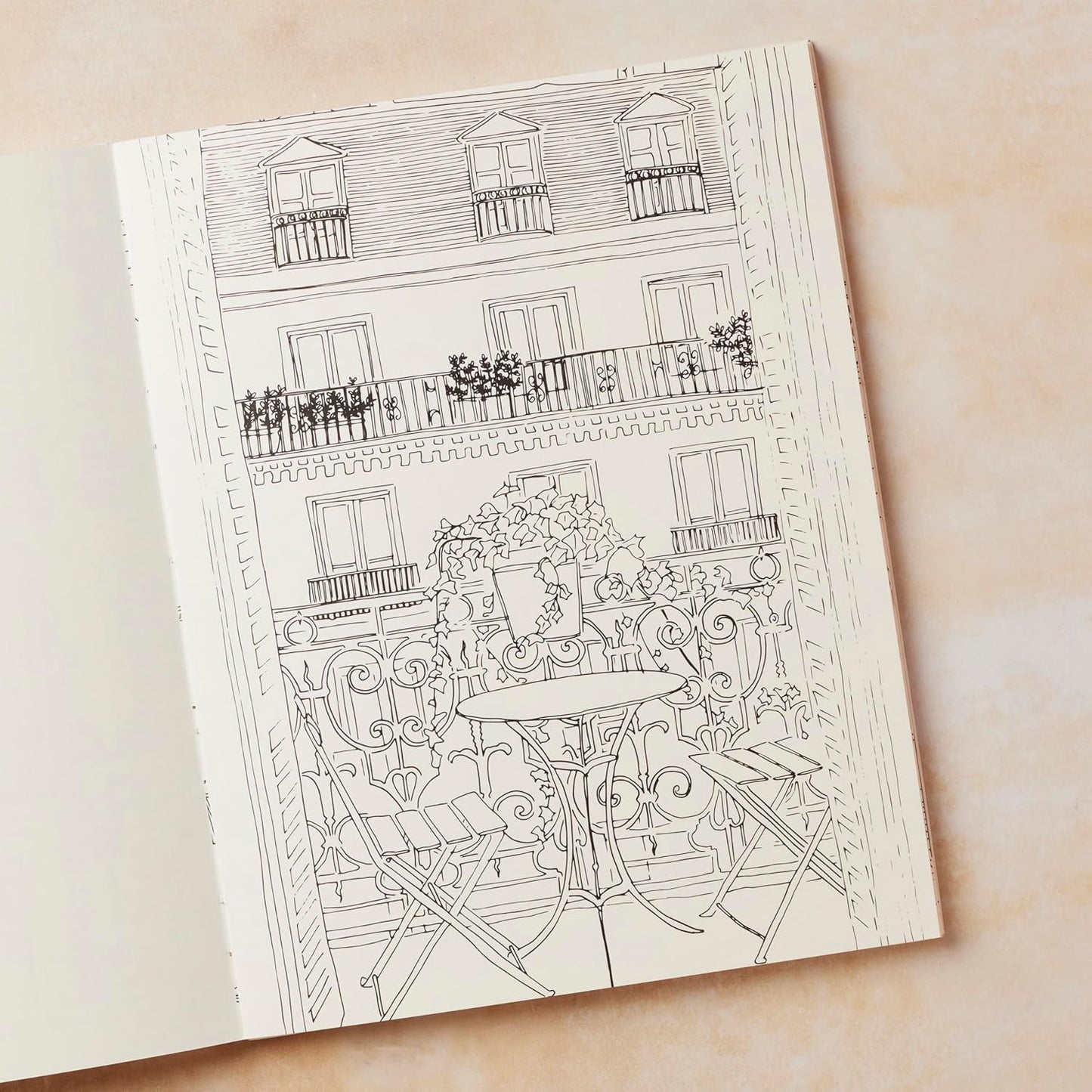 Zoé de Las Cases Coloring Book - Paris
