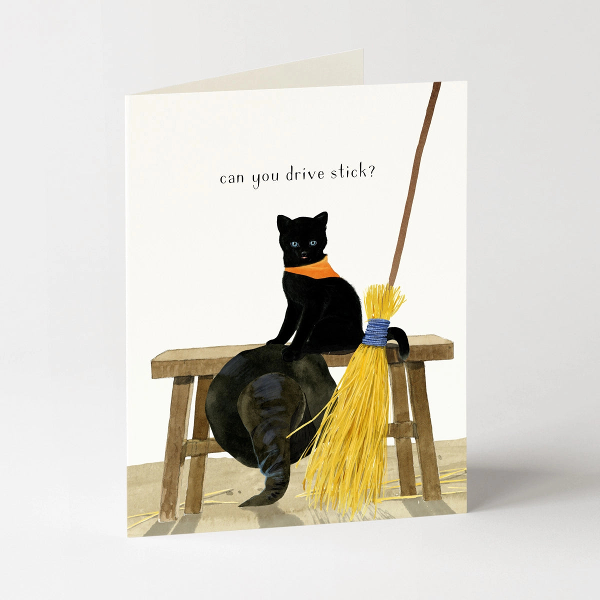 Witch Wanted Halloween Card