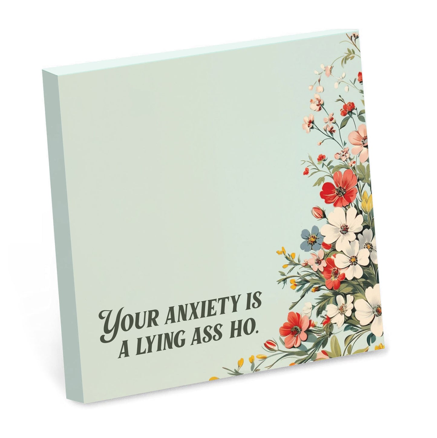 Your Anxiety Is Lying Sticky Note Pad