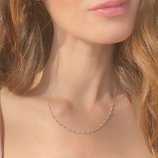 Freshwater Pearl Beaded Necklace by Amelia Rose Jewelry