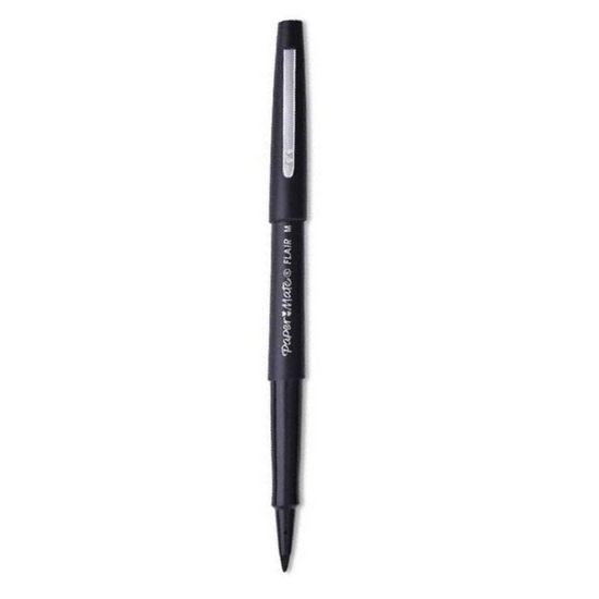 Black Medium Point Felt Paper Mate Flair Pen