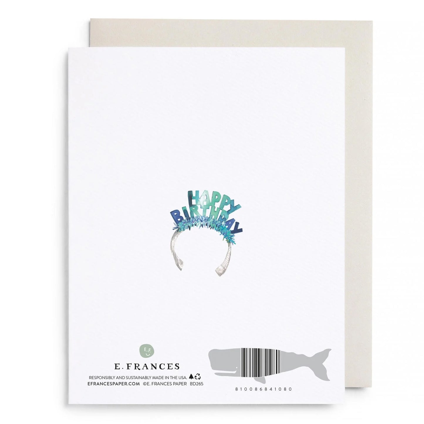 Lucy Dog Birthday Card by E. Frances Paper