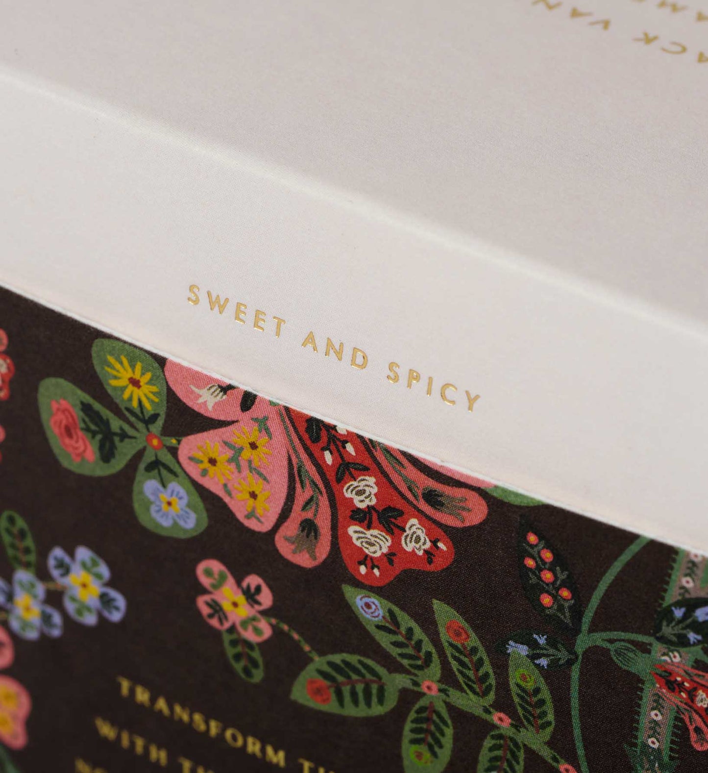 Rifle Paper Co. Gracie Amber and Black Vanilla Glass Candle