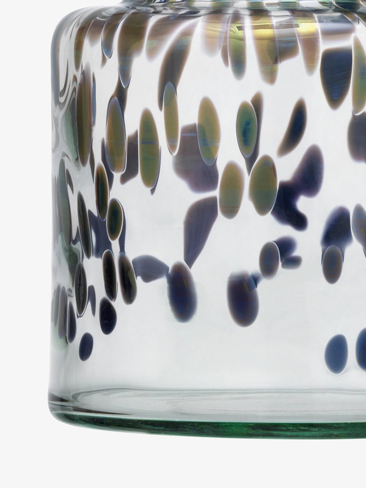 Ocean Blues Sea Glass Vase/Lantern