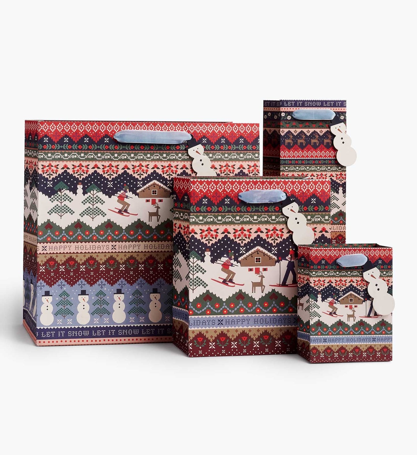 Rifle Paper Co. Medium Ski Chalet Gift Bag