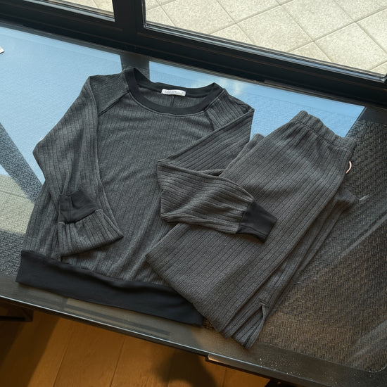 Lofty Poorboy Raglan Top, Black