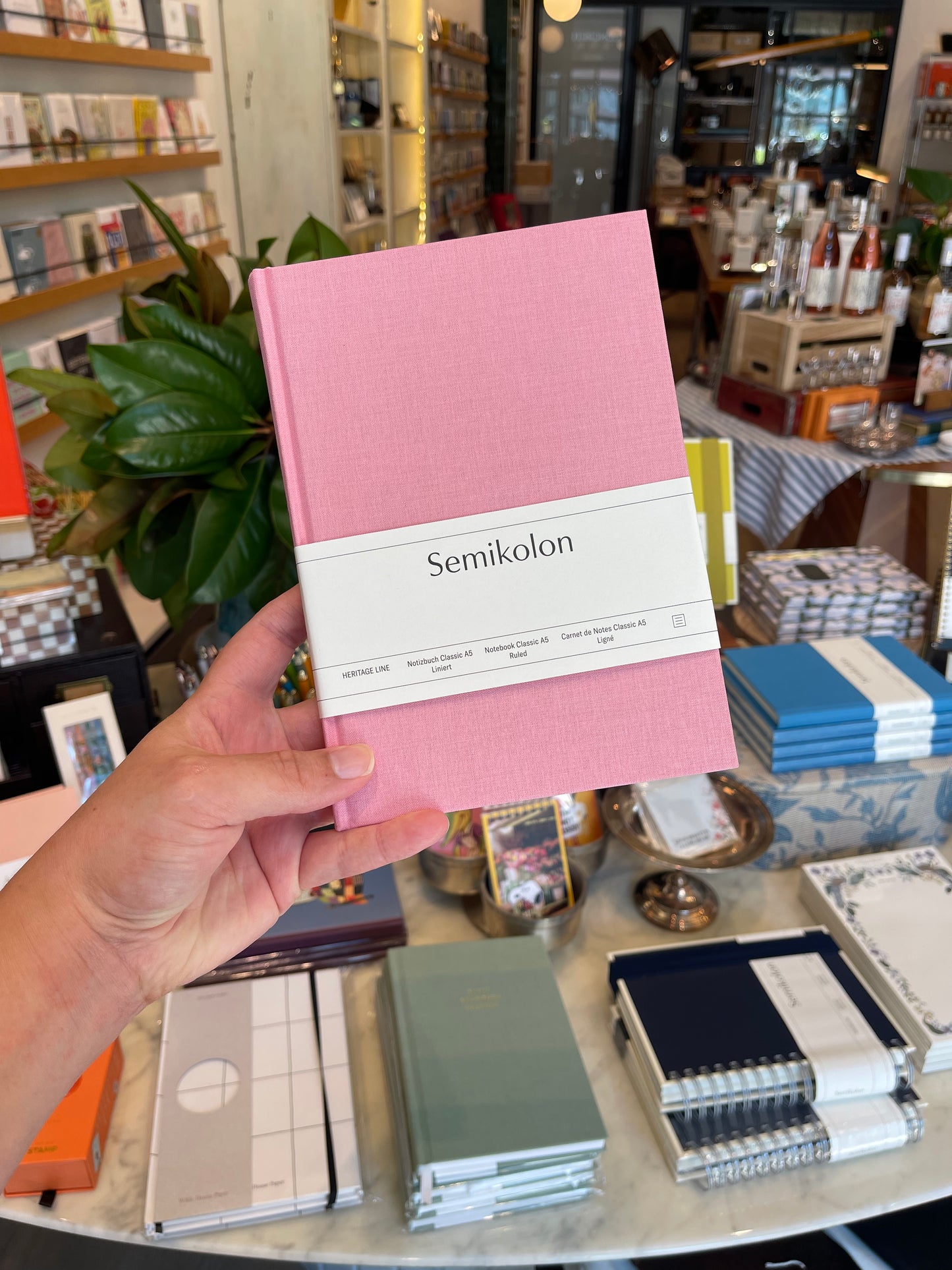 Semikolon Classic Notebook, Pink