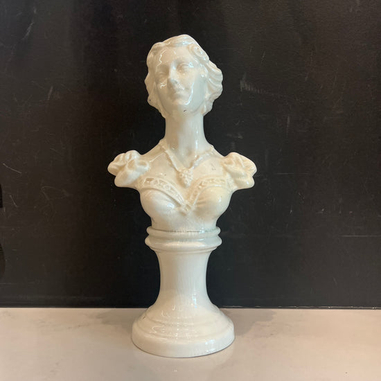 Vintage Ceramic Victorian Bust