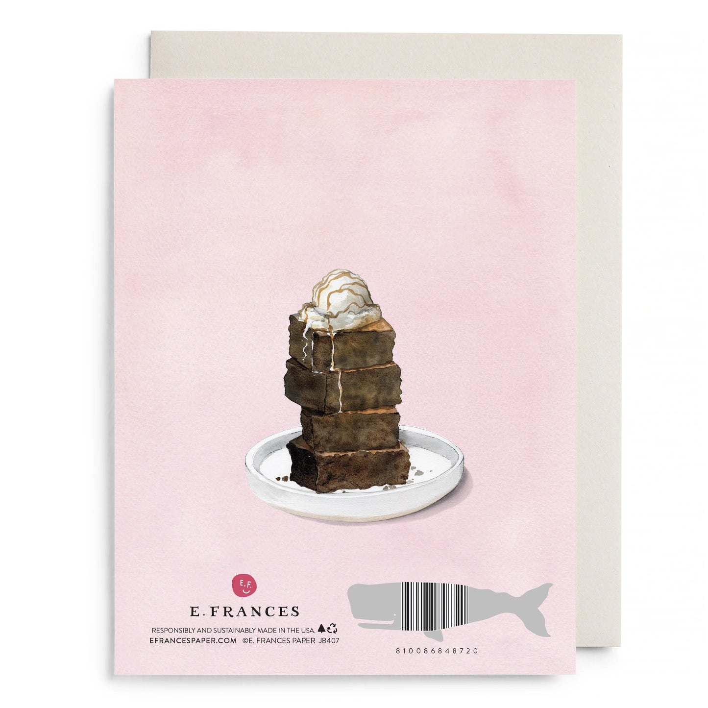 Rose over Roses Card