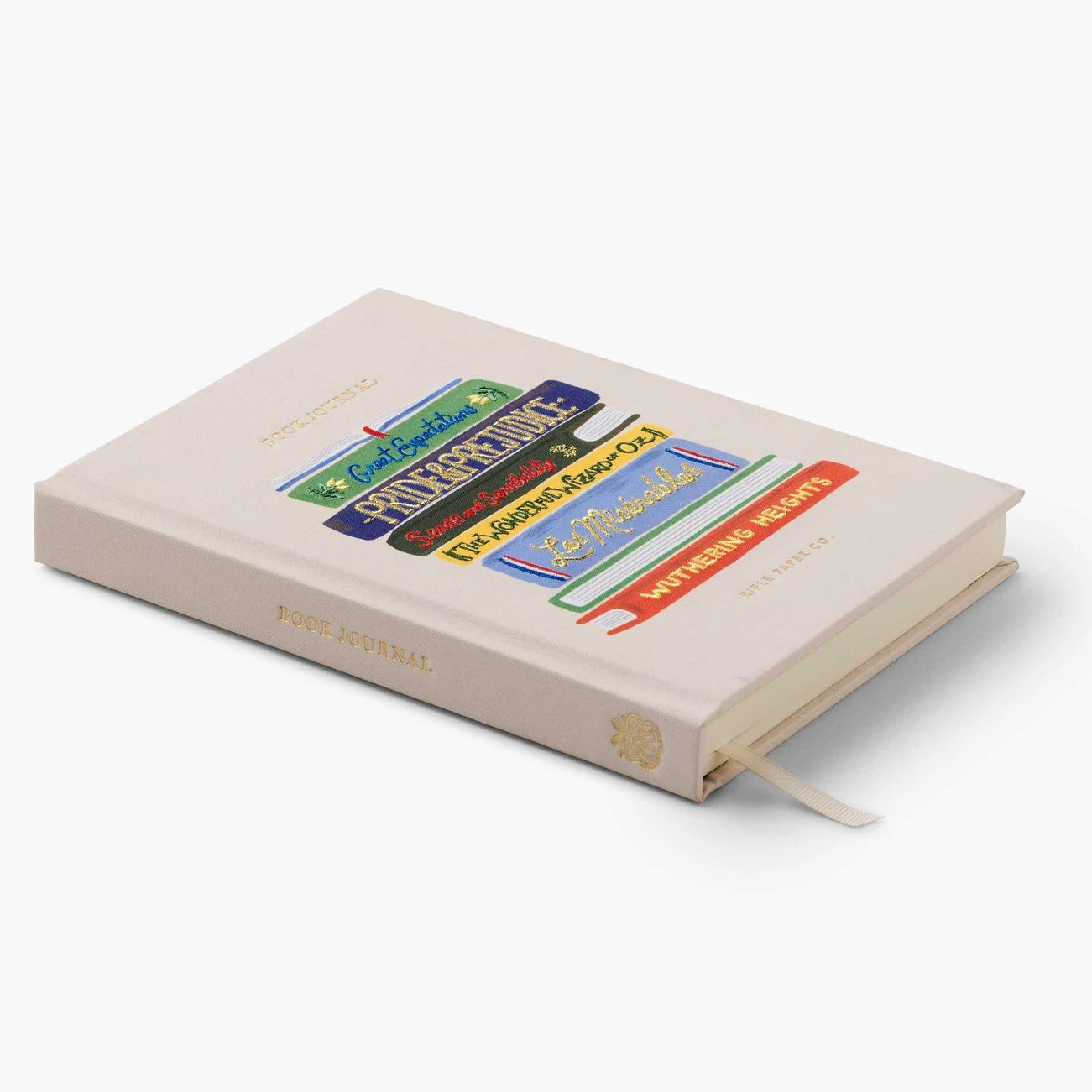 Rifle Paper Co. Book Club Embroidered Book Journal