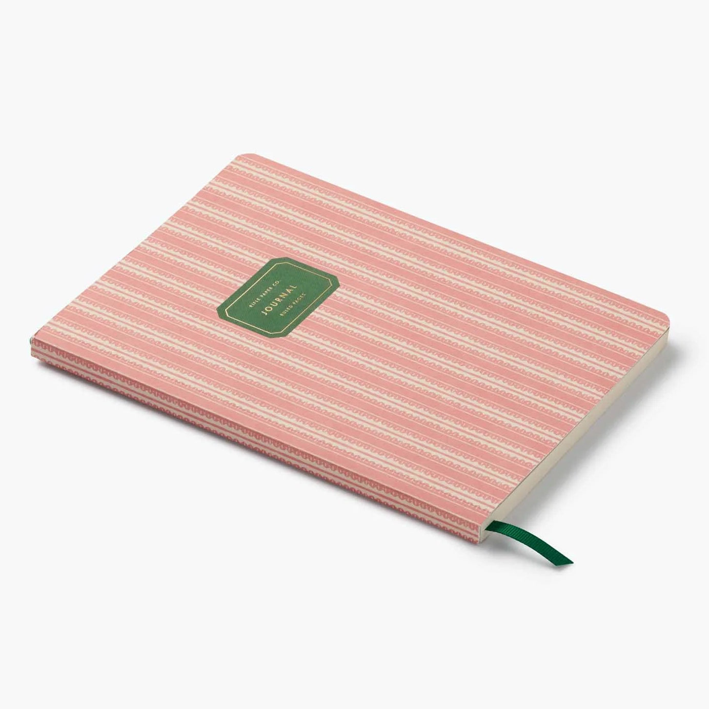 Pinking Stripe Softcover Journal