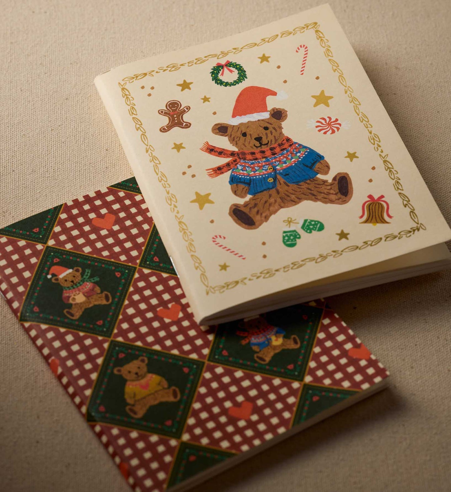 Rifle Paper Co. Beary Christmas Pocket Notebook Set
