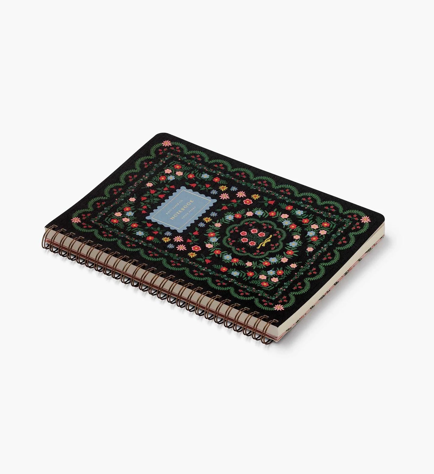 Rifle Paper Co. Rosette Spiral Notebook