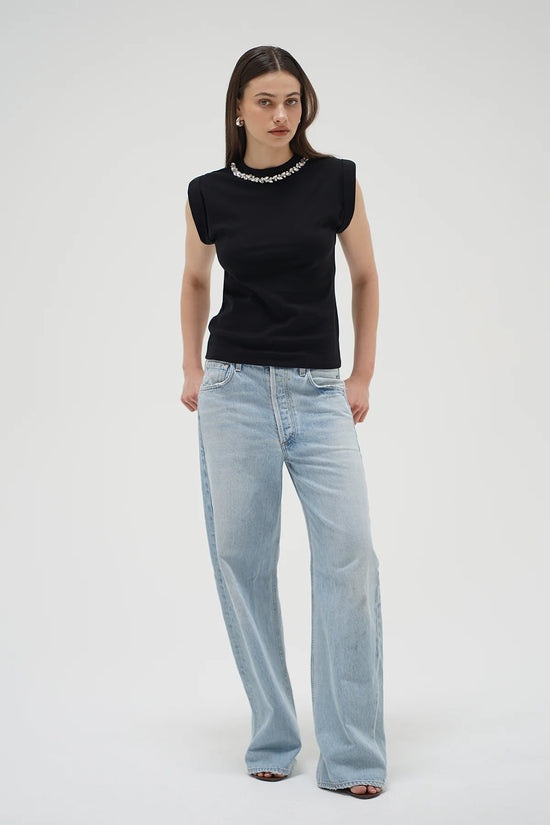 Dionne Tee, Black by LNA