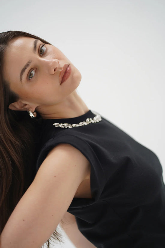 Dionne Tee, Black by LNA