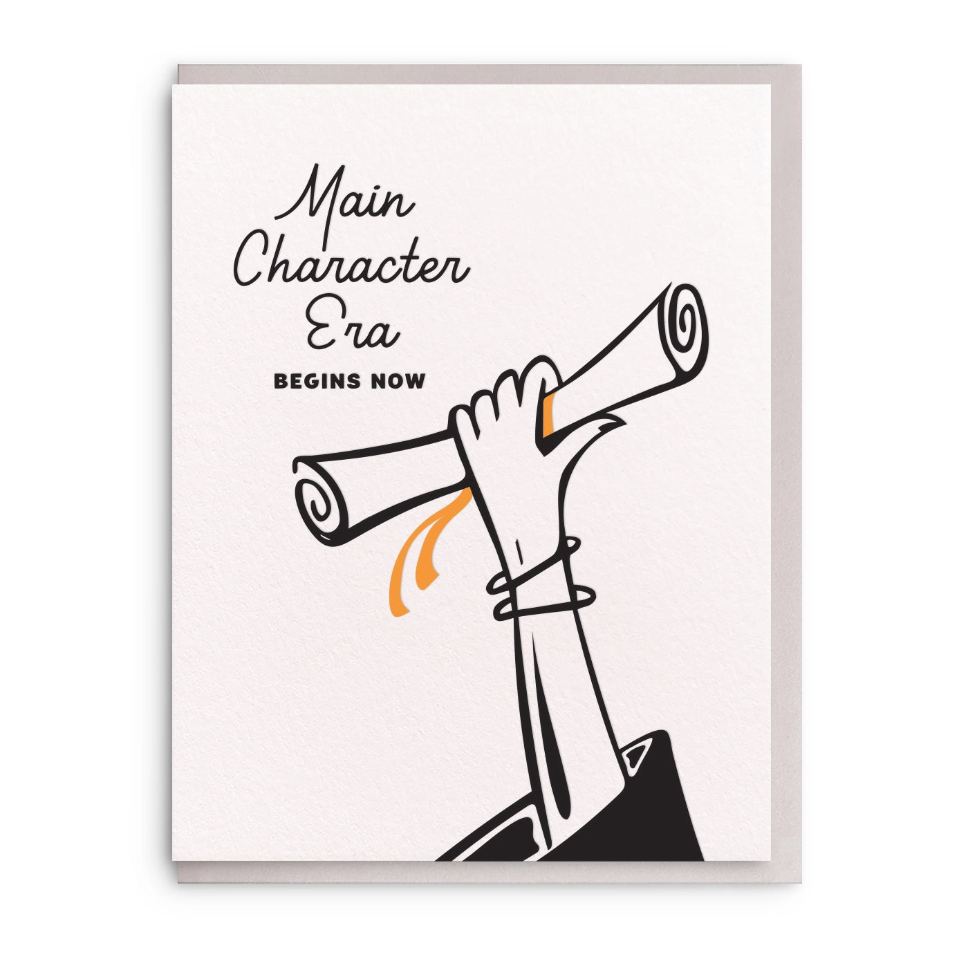Main Character Grad Card