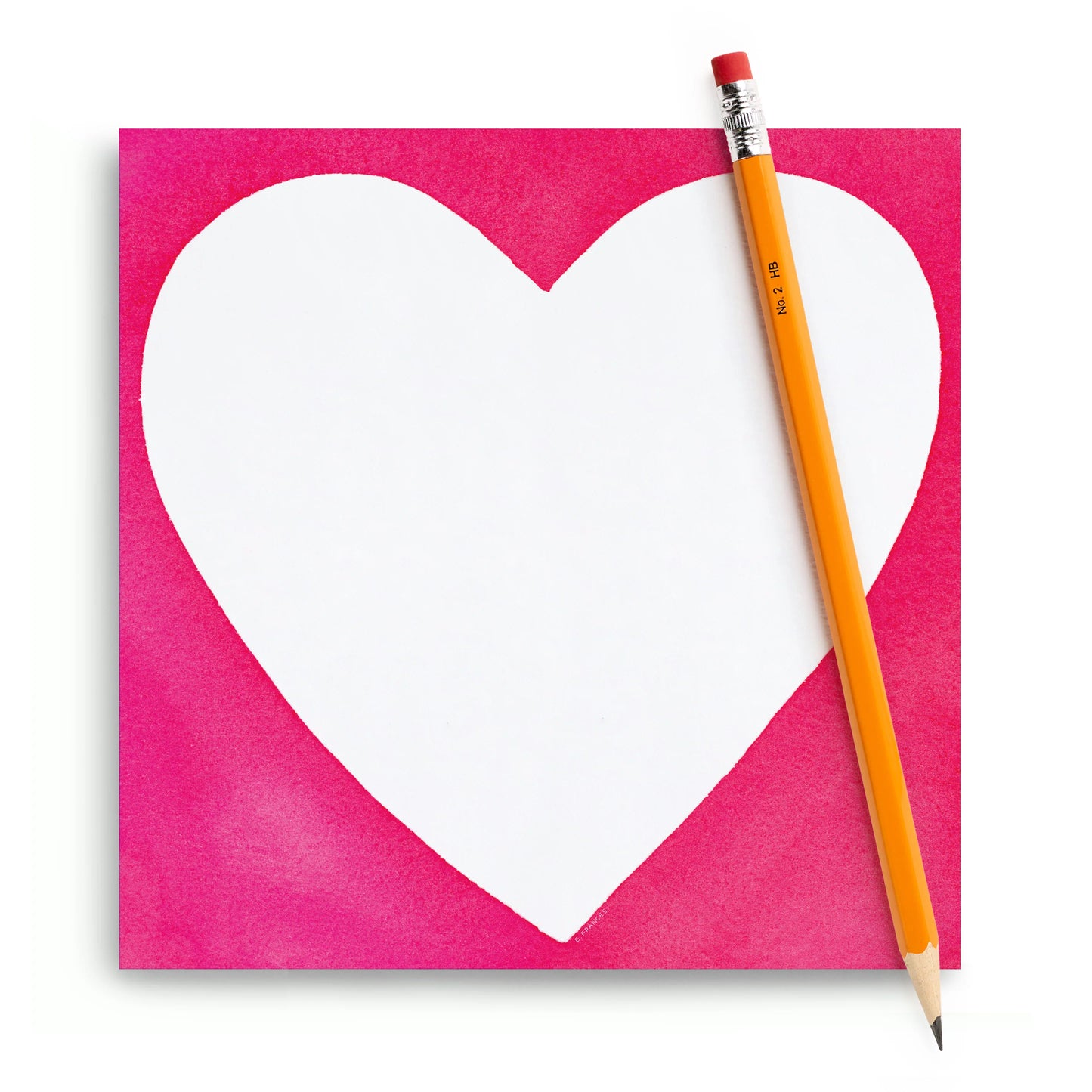 Chubby Heart Notepad