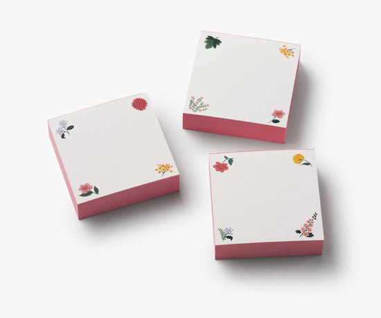 Dahlia Notepad Trio by Rifle Paper Co.