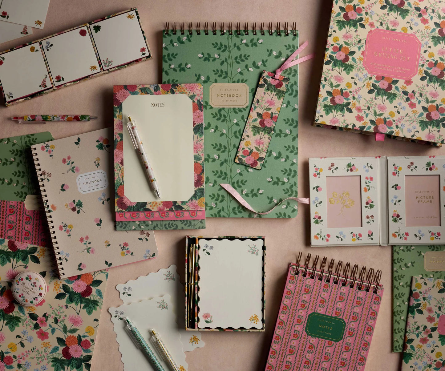 Dahlia Notepad Trio by Rifle Paper Co.