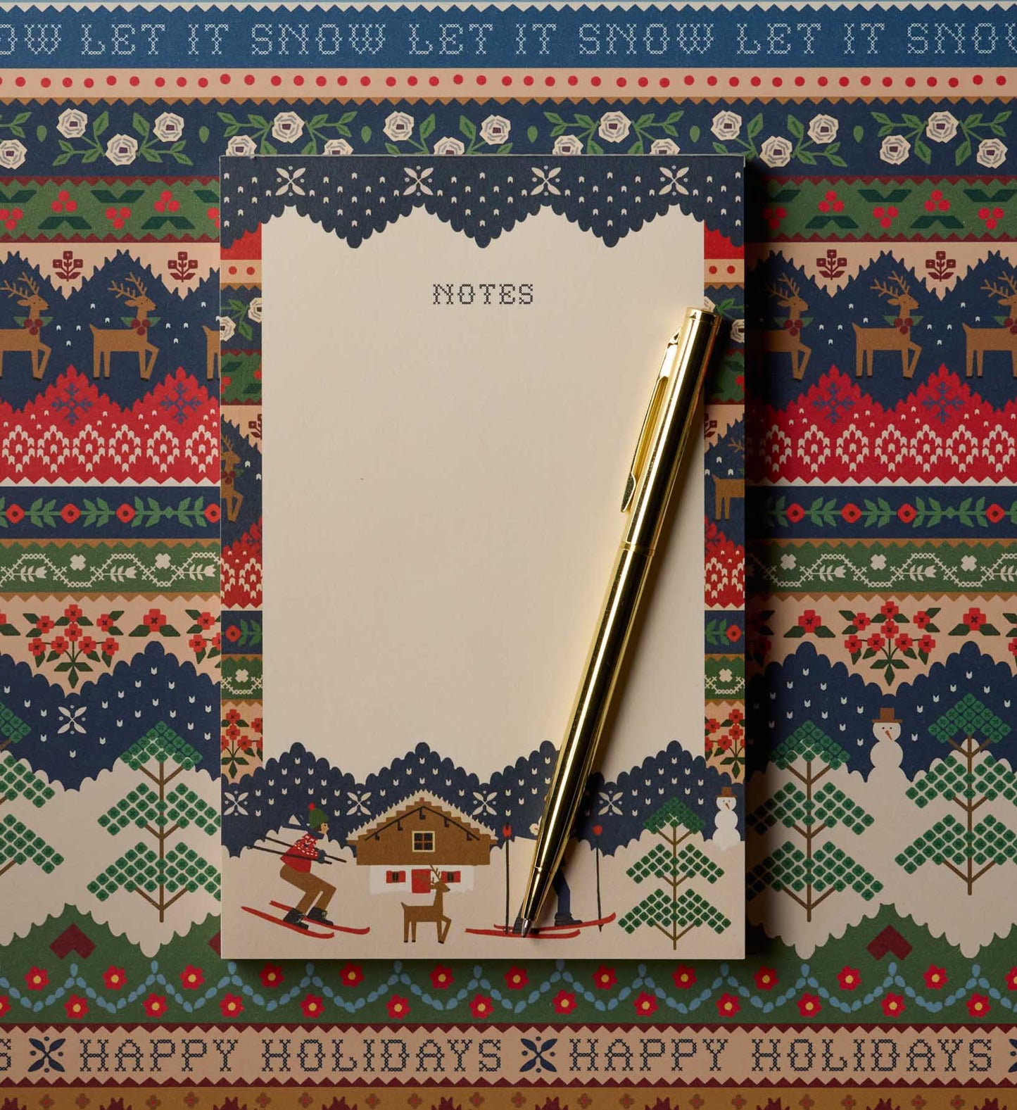 Rifle Paper Co. Ski Chalet Notepad