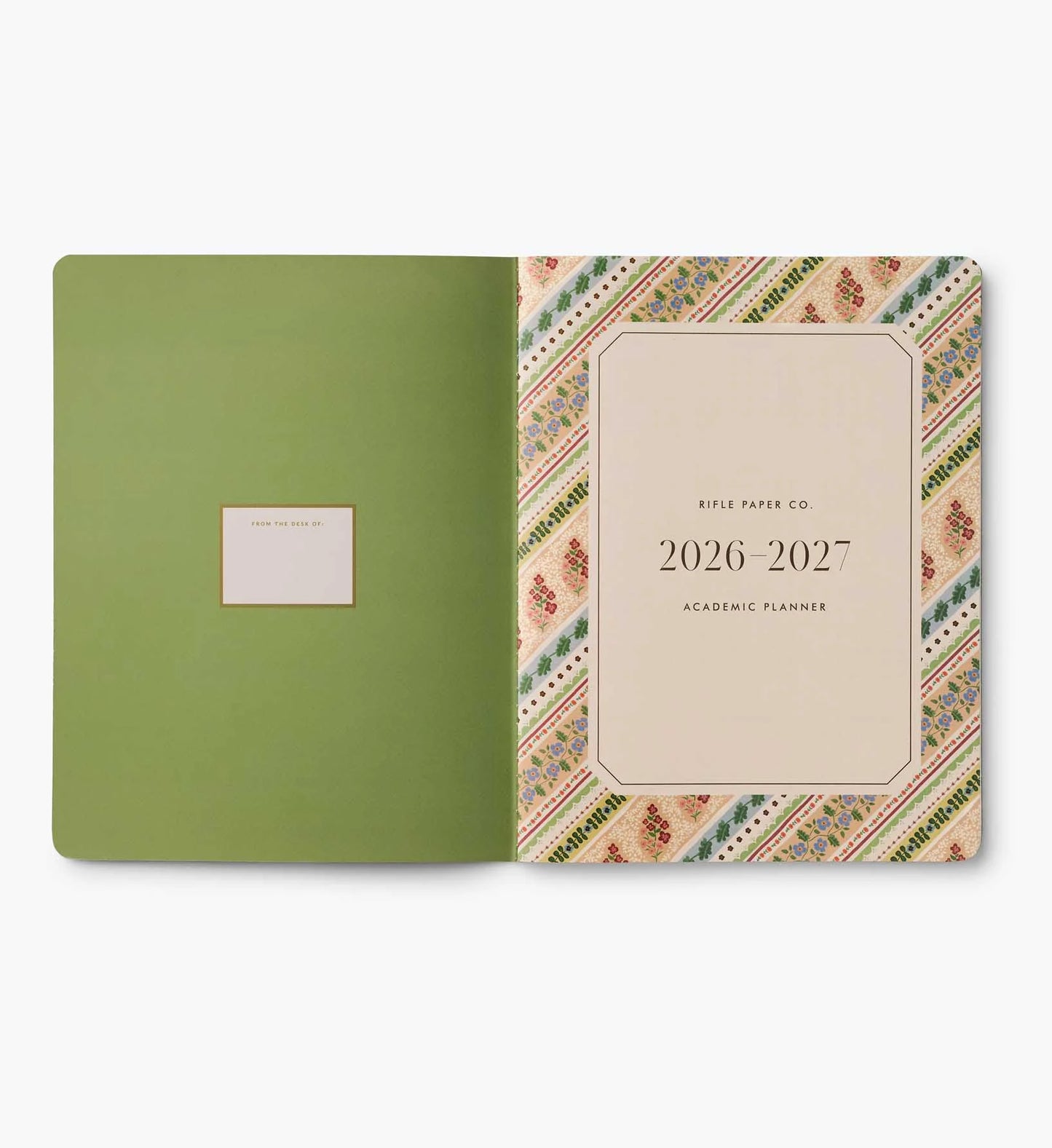 Rifle Paper Co. 2027 Paisley 12-Month Academic Appointment Notebook