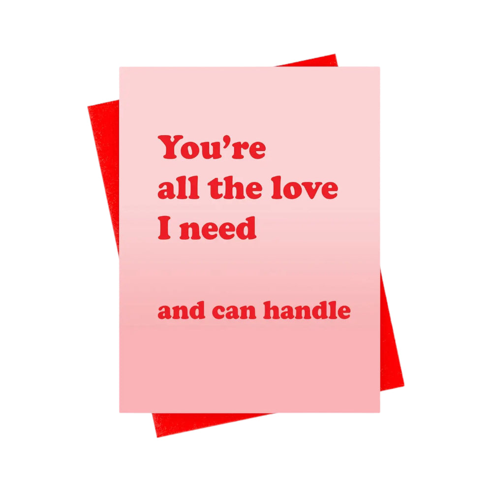 All I Need Card by xou